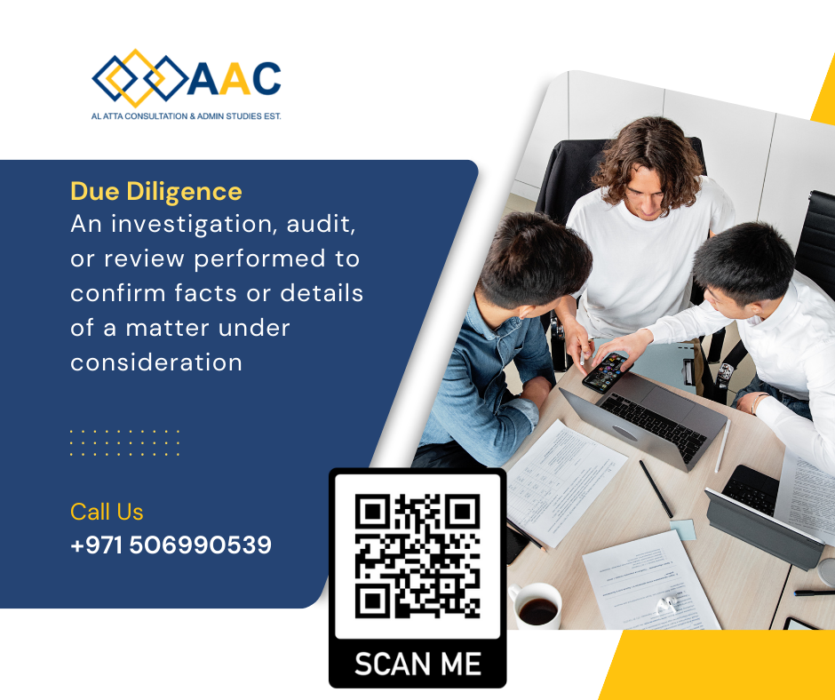 Know Your Customer Due Diligence. An investigation audit or review performed to confirm facts or detail of matter under consideration